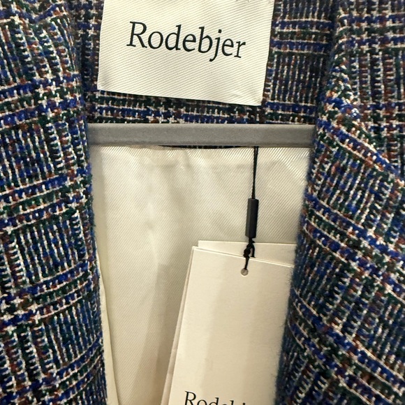 Women's Rodebjer plaid Jacket - Picture 2 of 6